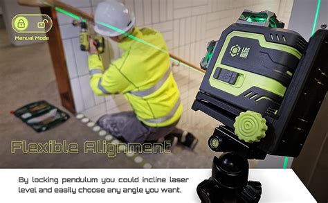 Lasgoo Lg D Laser Level Self Leveling X D Green Beam Cross Line