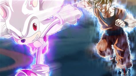 Goku Meets Hyper Sonic After Dragon Ball Super Youtube