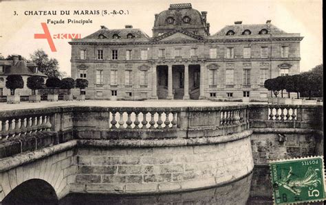 Val Saint Germain Yvelines Chateau Du Marais Facade Principale Xl