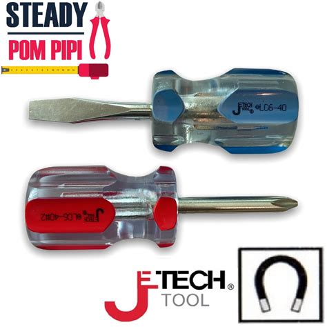 Cm Jetech Stubby Screwdriver Magnetic Screwdriver Philips Cross