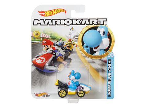 Ripley SET HOT WHEELS MARIO KART LIGHTBLUE YOS