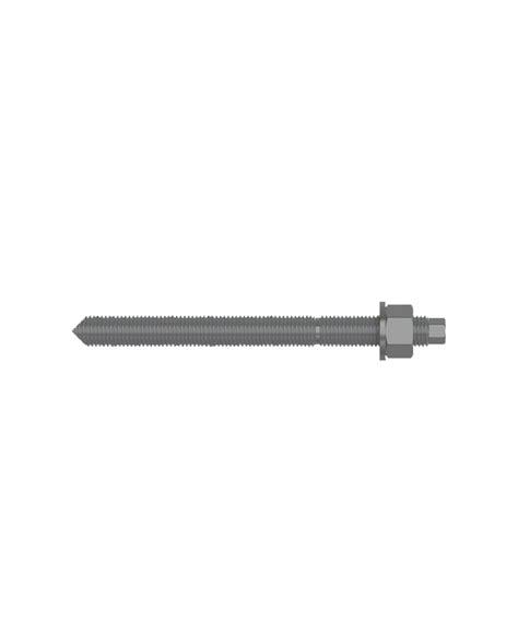 M16 X 190mm Chem Stud Anchor Kit Galvanised Hec Class 58 Chisel