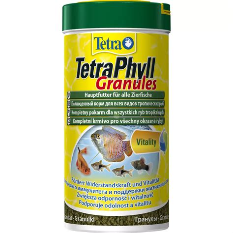 Tetra Tetra Phyll Granules Ml Pokarm Ro Linny Dla Ryb