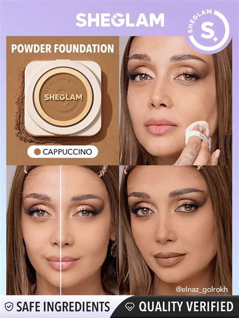 Cappuccino Collar Embellished Makeup Full Coverage Foundation High