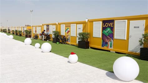 Fifa World Cup 2022 A Look At The 6 000 Cabin World Cup Fan Village Unveiled By Qatar