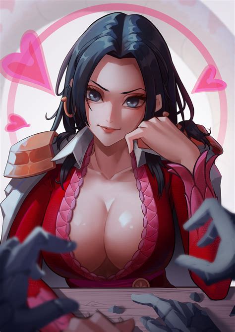 Rule 34 Artist Request Big Breasts Boa Hancock Female Male Mero Mero No Mi One Piece