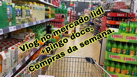 Compras No Mercado Pingo Doce Lidl YouTube