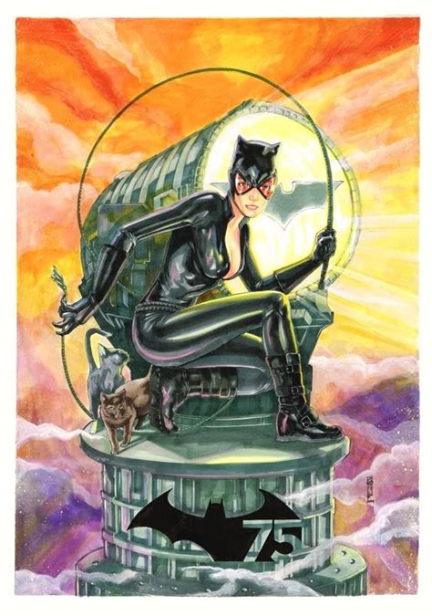 Catwoman By Garrie Gastonny Catwoman Batman And Catwoman Batman Art