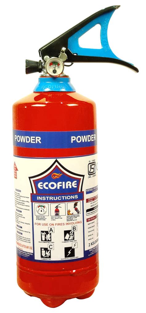 Eco Fire Abc Powder Type 2 Kg Fire Extinguisher Red Buy Online In