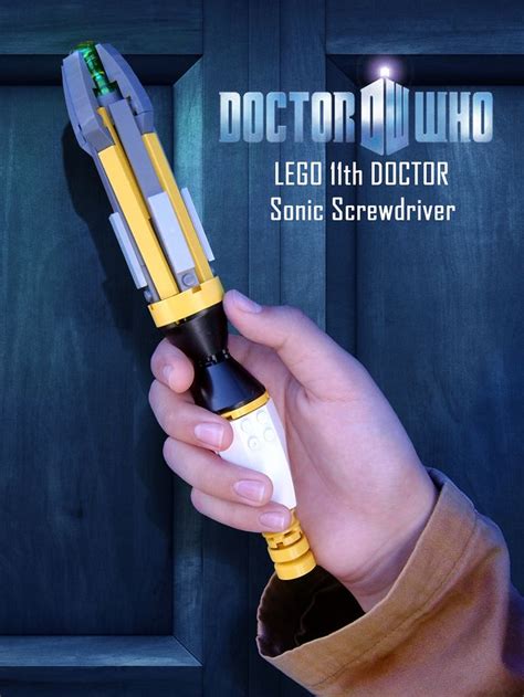 Lego Sonic Screwdriver Lego Doctor Who Sonic Screwdriver Doctor Who