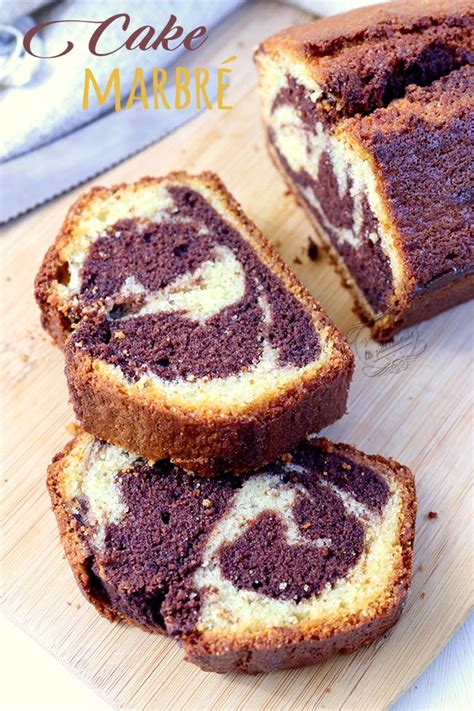 Le cake marbré chocolat et vanille Il était une fois la pâtisserie