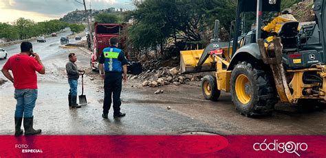 Atienden Afectaciones Por Lluvia En Municipio De Quer Taro