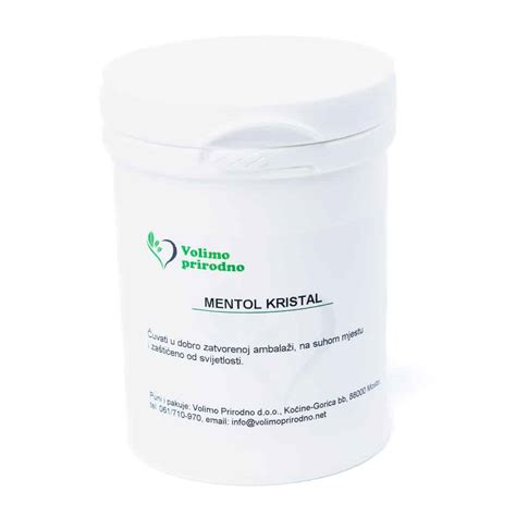 Mentol kristali - Volimo prirodno