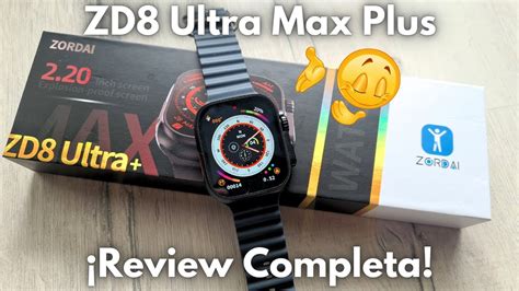 Smartwatch Zd Ultra Max Plus Versi N Actualizada Caracter Sticas Y