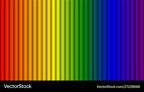 Abstract Rainbow Colors Stripes Background Vector Image