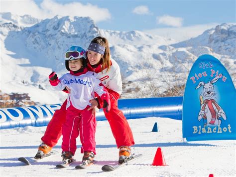 Club Med Les Arcs Panorama in the French Alps - look inside