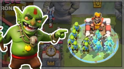 Fastest Crown Ever Clash Royale Goblin Barrel Mirror Clone