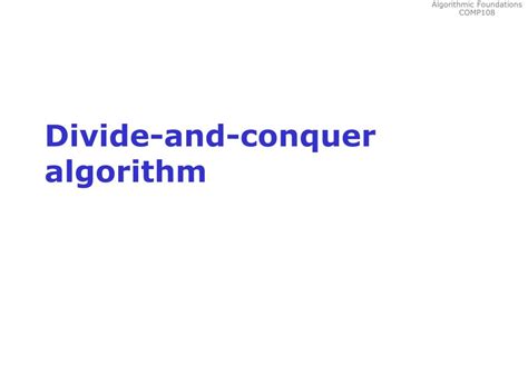 Ppt Comp Algorithmic Foundations Maximum Sum Contiguous Subarray