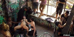 PUBLIC DISGRACE BDSM Babe Some Anallydrilled And Spanked By Crowd In Public Tnaflix