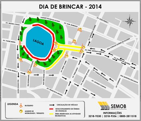 Semob Define Plano De Mobilidade Para O Dia De Brincar