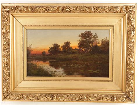 Charles Grant Beauregard Twilight Painting For Sale