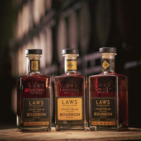 Four Grain Straight Bourbon Cask Strength Laws Whiskey House