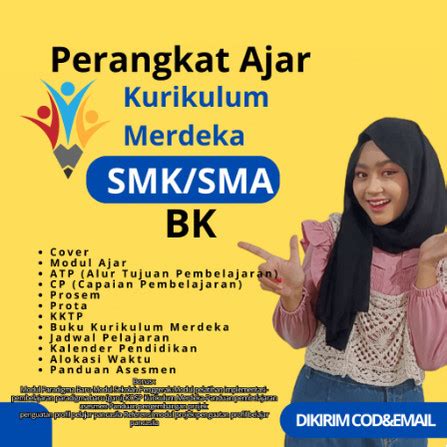 Jual MODUL AJAR BK KURIKULUM MERDEKA SMA SMK FASE E F KELAS 11 Kab