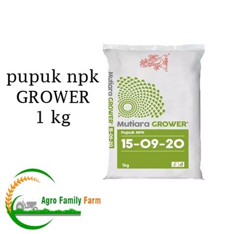 Jual Pupuk Npk Mutiara Grower Kg Shopee Indonesia