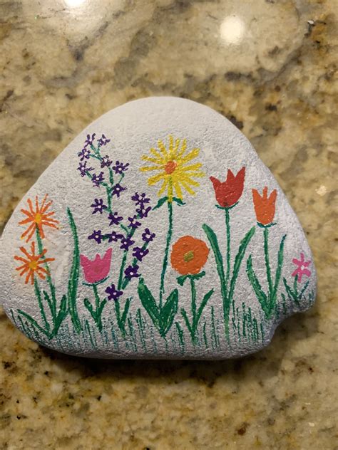 Rock Painting Rock Painting Flowers Rock Painting Art Rock Painting