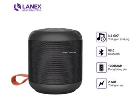 Lanex Hi Fi Bluetooth V Wireless Portable Speaker Lsk W