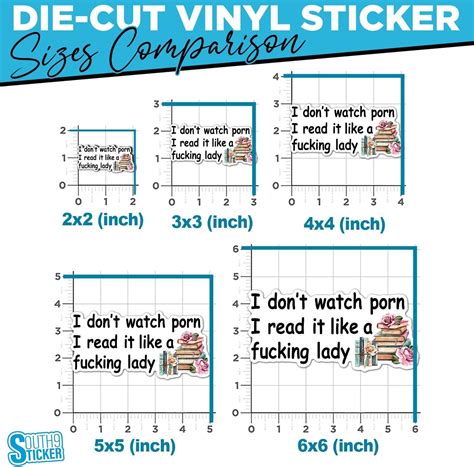I Don T Watch Porn I Read It Like A Fucking Lady Stickers Bookish Sticker Book Lovers Smut