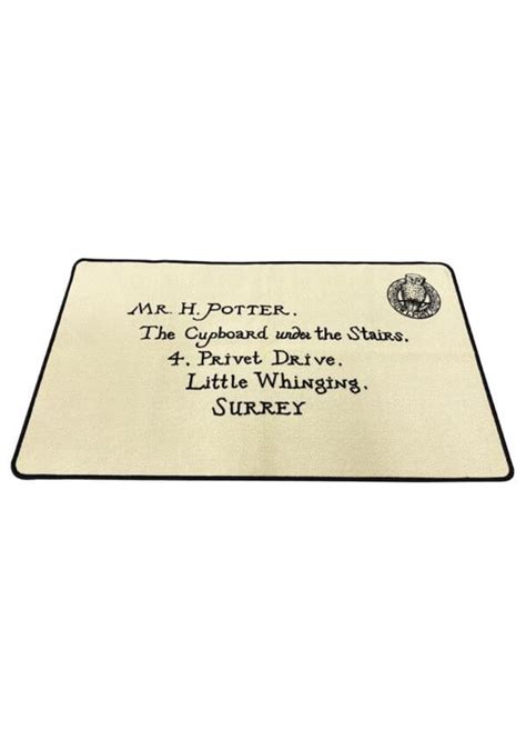 Harry Potter Doormat Letter Of Acceptance X Video Games Malta