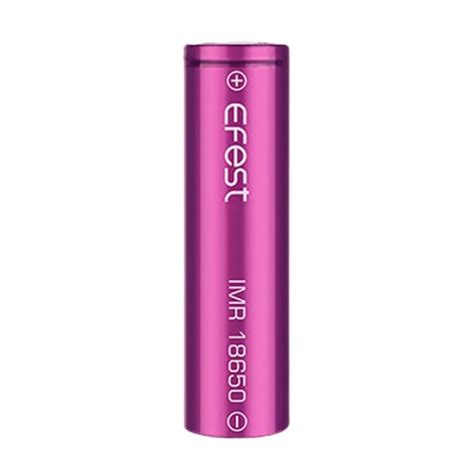 Imr 18650 1600mah Flat Top Battery By Efest