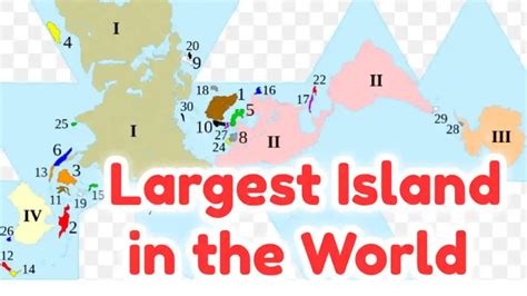 Largest Island In The World Top List Name Location