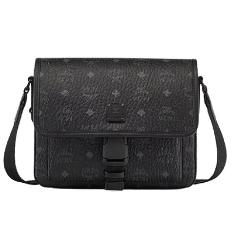 Túi MCM Klassik Messenger in Visetos Black MMMCAKK01BK001 Jordan 1