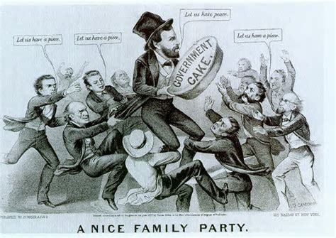 Jackson Spoils System Political Cartoons