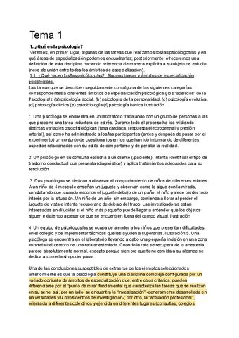 Tema 1 Procesos Psicologicos Basicos Pdf