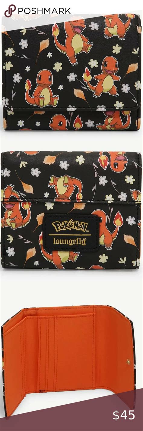 Loungefly Pokemon Charmander Wallet Pokemon Charmander Charmander