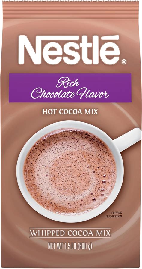 Amazon Nestle Hot Chocolate Packets Milk Chocolate Flavor Hot