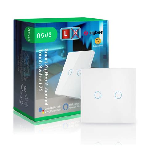 Nous Interrupteur Connect Tactile Zigbee Charges Tuya