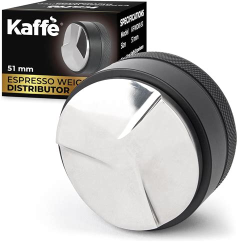 Amazon.com: Kaffe 51mm Coffee Distributor Tool w/Adjustable Depths
