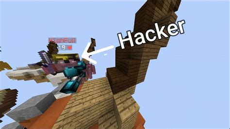 A Hacker In Hypixel Skywars Youtube