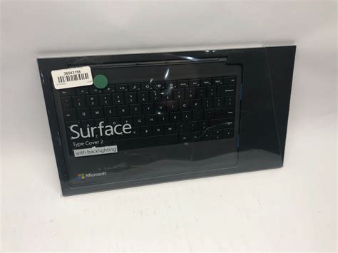 Microsoft Surface Pro 2 Type Cover Keyboard 1561 Black New Ebay