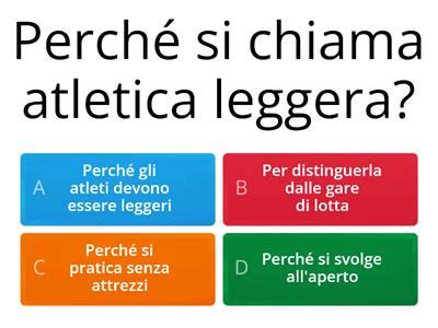 Latletica Leggera Risorse Per L Insegnamento