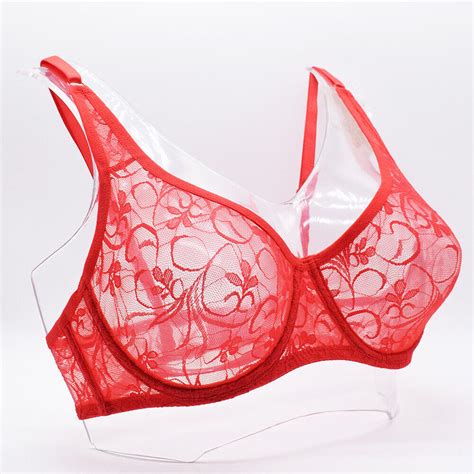 Hot Womens Bra Sexy Lingerie Unpadded See Through Lace Brassiere Bras