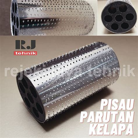 Tools Spare Parts Mata Pisau Roll Mesin Parutan Kelapa Stainless