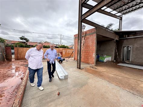 Prefeito Chico Vistoria As Obras Da Nova UBS Do Parque Da Liberdade