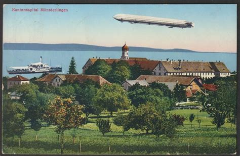 gelaufen 6 6 1912 AK TG Zeppelin bei Münsterlingen Kaufen auf Ricardo