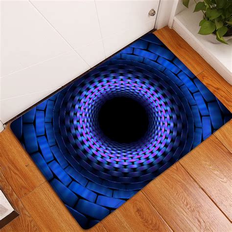 Amazon D Vortex Illusion Area Rug Floor Door Mat Carpet