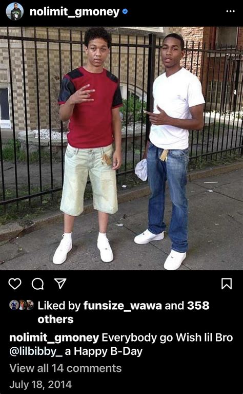 This is A True Rags To Riches Story. Bibby & Gmoney (NLMB) : r/Chiraqology